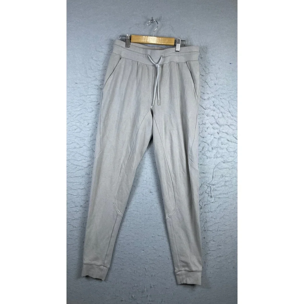 Alphalete Joggers Mens Small Tan Excellent Tapered Athletic Sweatpants
